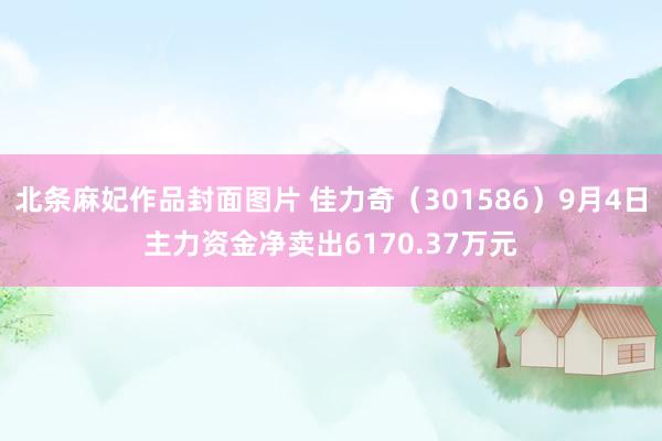 北条麻妃作品封面图片 佳力奇(301586)9月4日主力资金净卖出6170.37万元