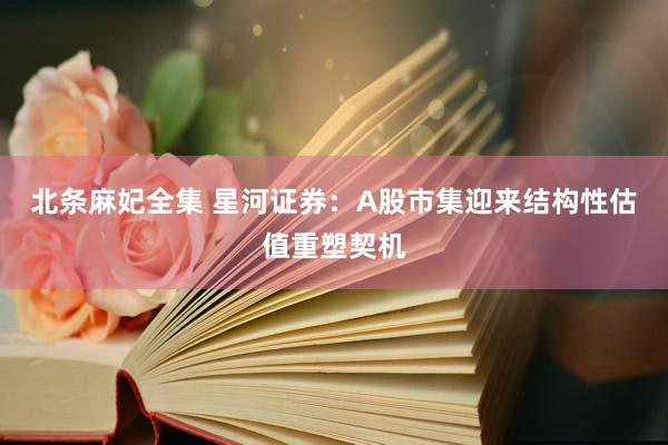 北条麻妃全集 星河证券:A股市集迎来结构性估值重塑契机